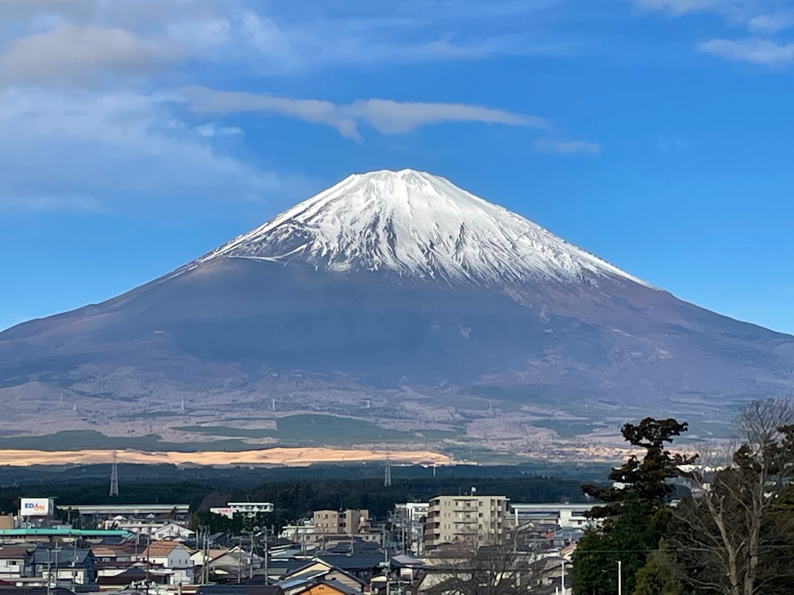 御殿場駅近の富士山ビューポイント